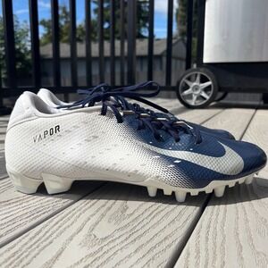 Nike Vapor Untouchable Speed 3 TD Football Cleats Mens 15 White Blue AO3034-107